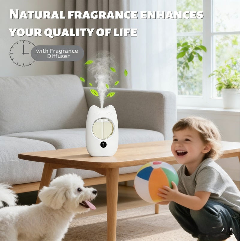 Field Essential Oil Diffuser, Air Perfuming Device, Aroma Diffuser 50ML with LED Display & 7 Smart Modes - Image 3